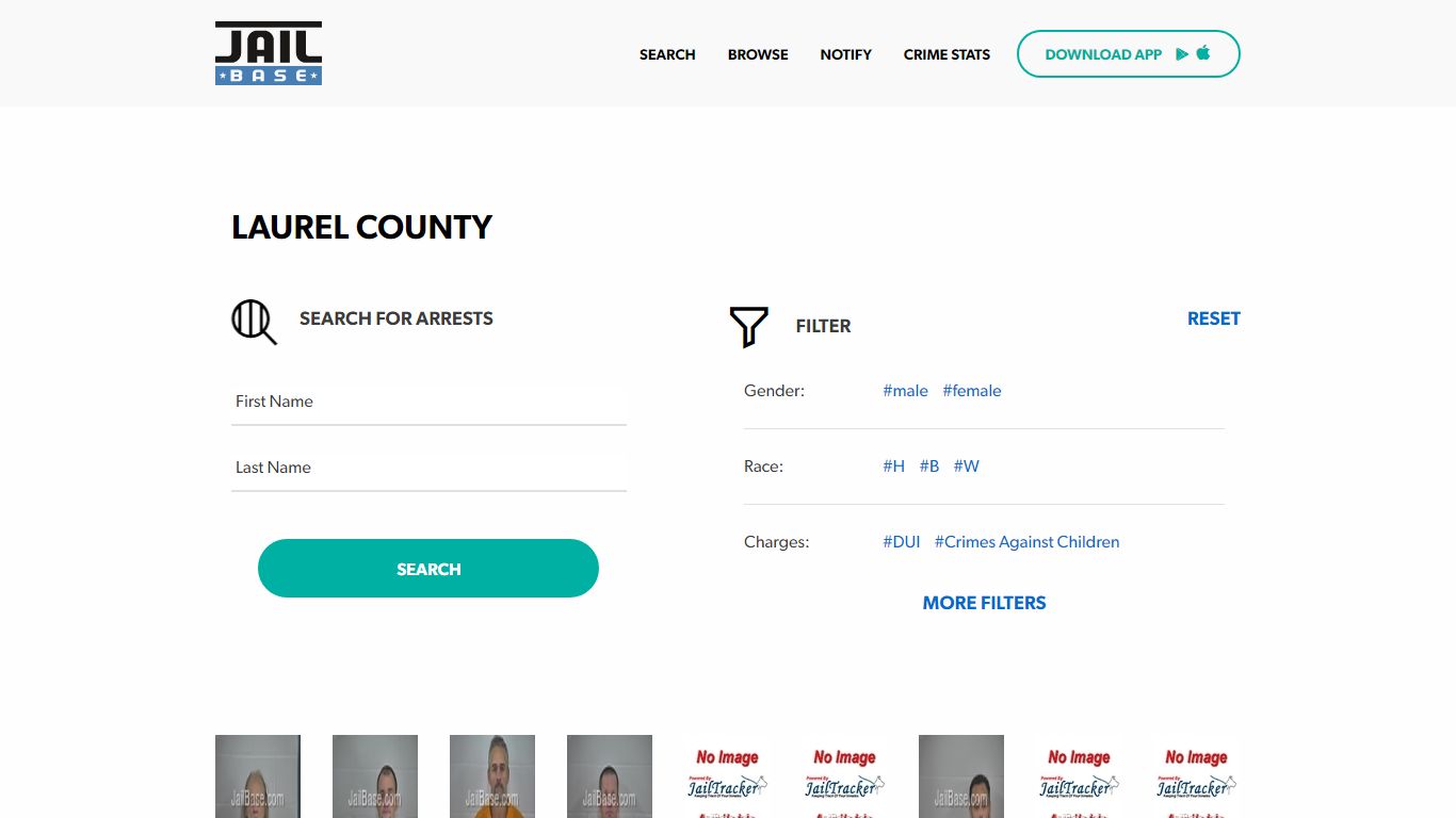 Laurel County Jail Inmate Search and Mugshots | JailBase